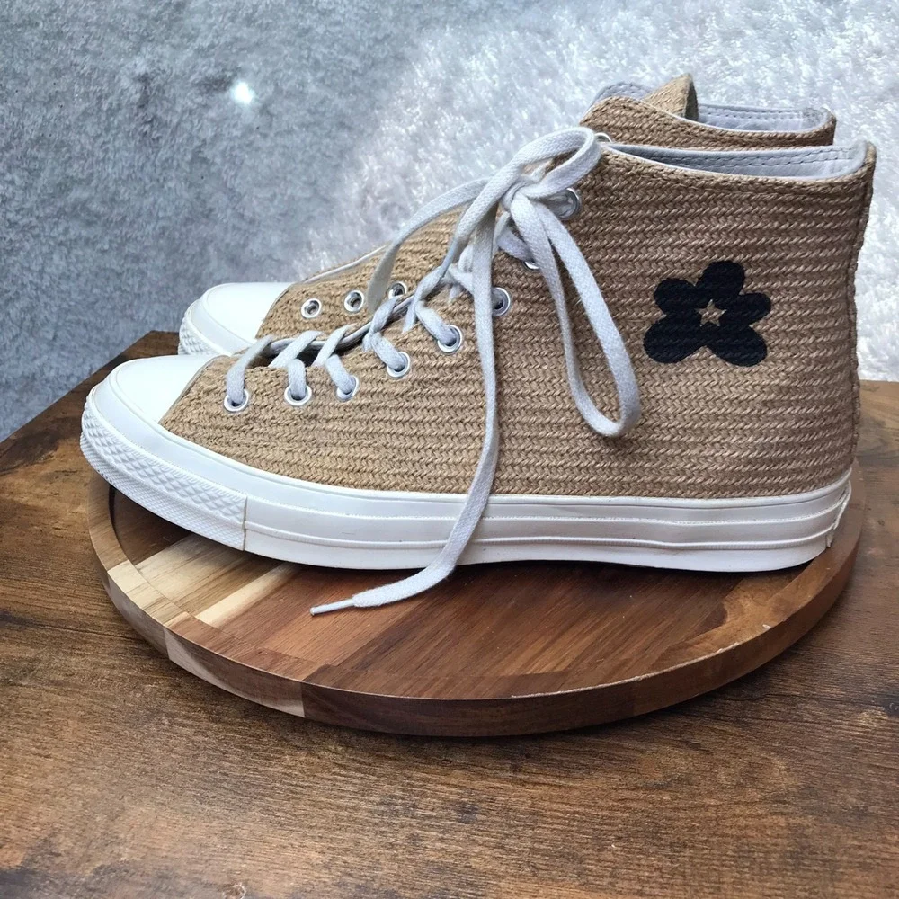 Converse Golf Le Fleur Chuck 70 Burlap High Top M 10.5 W 12.5 Tyler The Creator